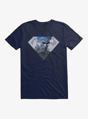 DC Comics Superman Hero Logo Silhouette T-Shirt