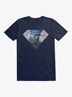 DC Comics Superman Hero Logo Silhouette T-Shirt
