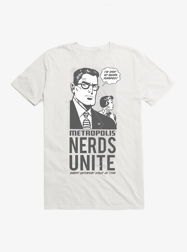 DC Comics Superman Nerds Unite T-Shirt