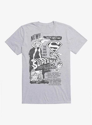 DC Comics Superman Superhero Services T-Shirt