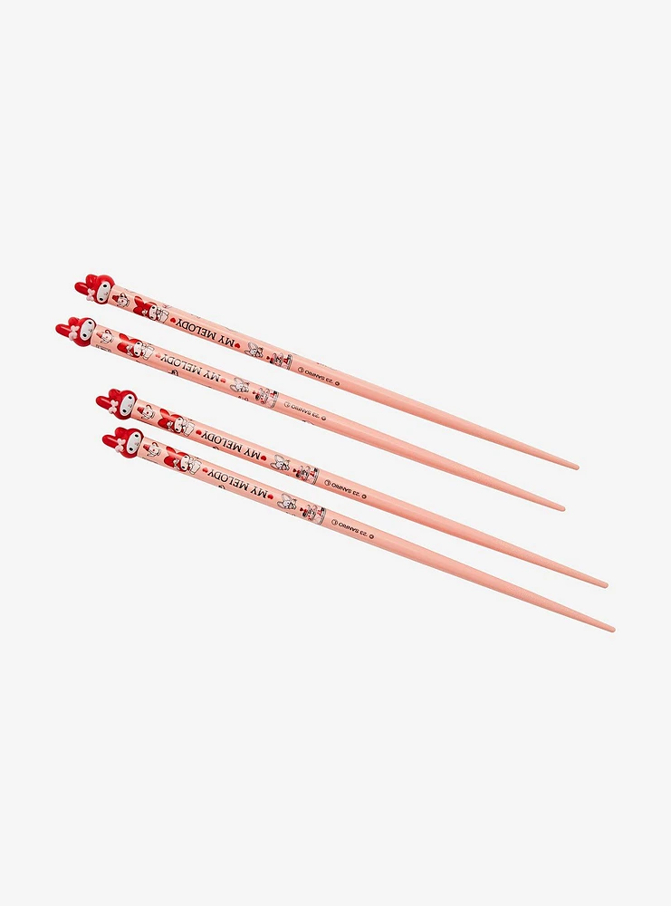 Sanrio My Melody Charm Chopstick Set