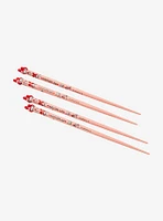 Sanrio My Melody Charm Chopstick Set