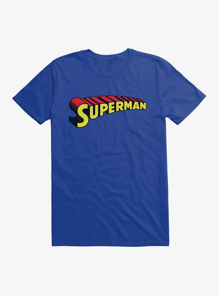 DC Comics Superman Red 3D Logo T-Shirt