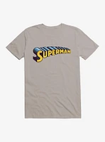 DC Comics Superman Blue 3D Logo T-Shirt