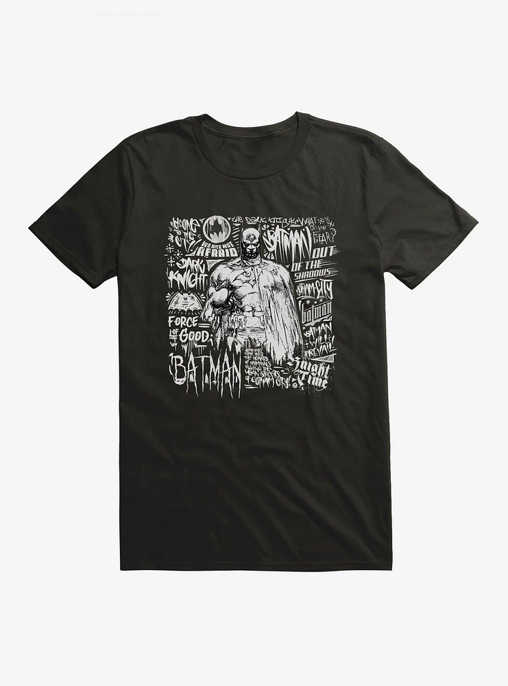 Batman Typography T-Shirt