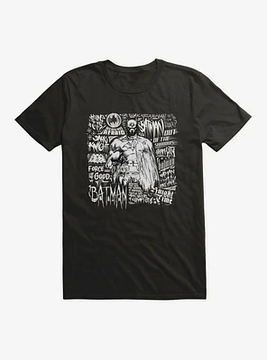 Batman Typography T-Shirt