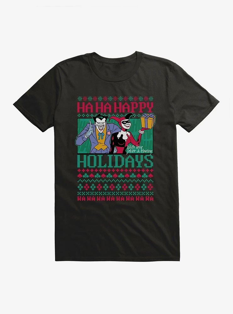 Batman With Love Joker And Harley T-Shirt