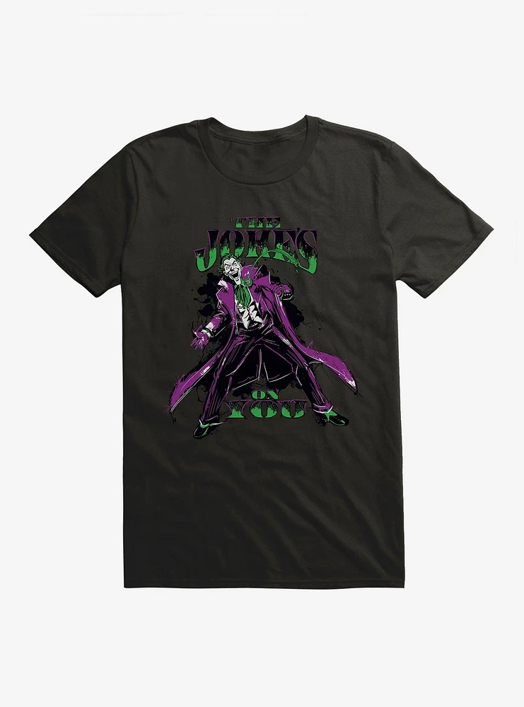 Batman The Joker Jokes On You T-Shirt