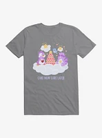 Care Bear Cousins Cozy Heart Penguin & Bright Raccoon Cake Now Later T-Shirt