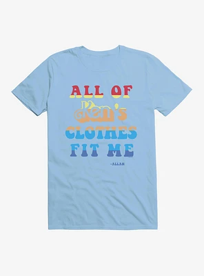 Barbie Movie Allan's All of Ken's Clothes Fit Me T-Shirt