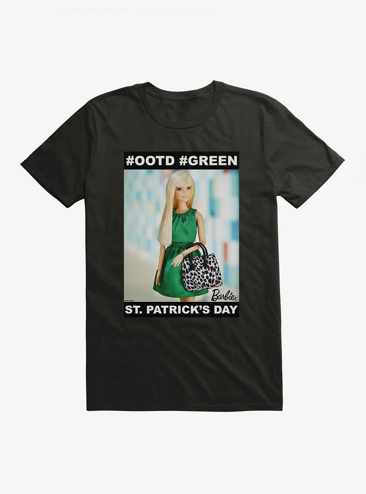 Barbie St. Patrick's Day #OOTD #GREEN T-Shirt