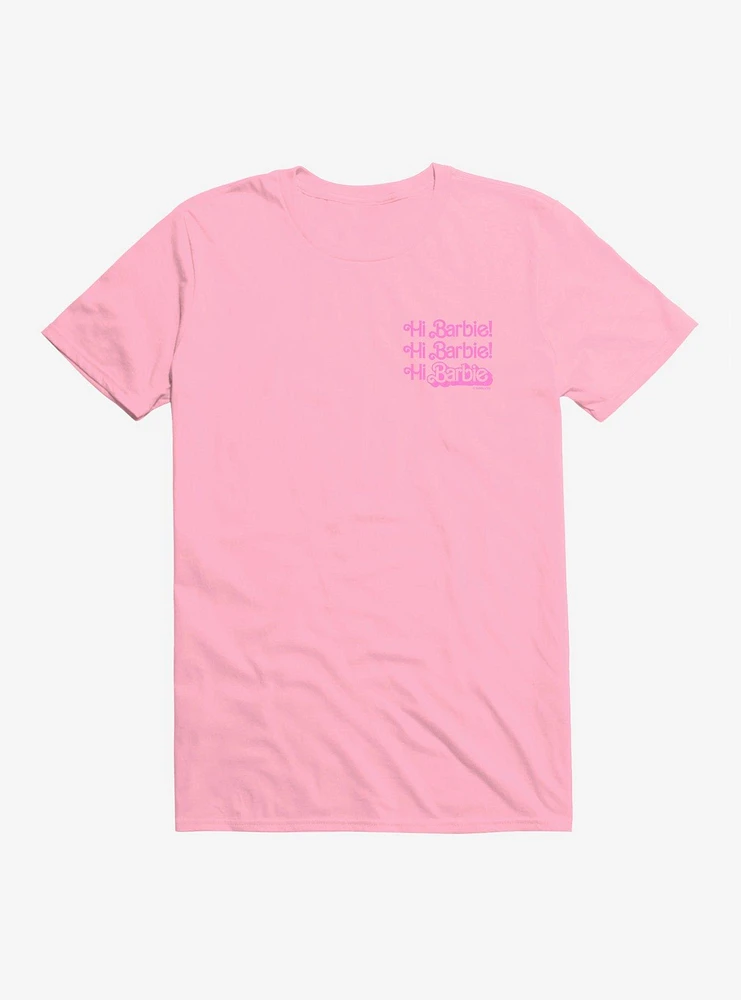 Barbie Movie Hi Barbie! T-Shirt