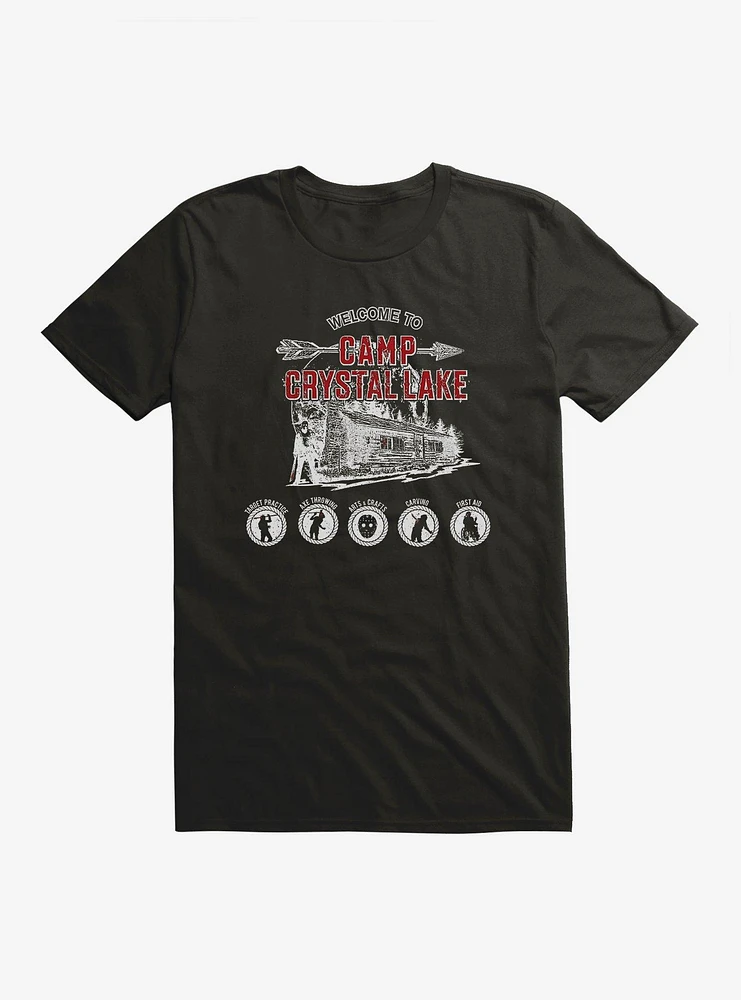 Friday The 13th Crystal Lake Camp T-Shirt