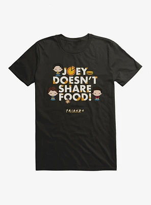 Friends Chibi Joey Doesn't Share Food T-Shirt