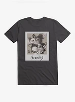 Gremlins Gizmo Black And White Polaroid T-Shirt