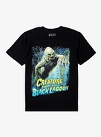 Universal Monsters Creature From The Black Lagoon Poster T-Shirt