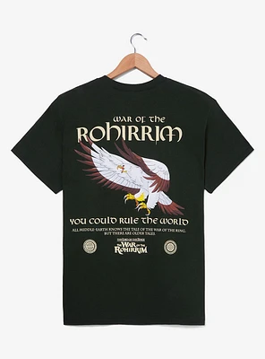 The Lord of Rings: War Rohirrim Eagle Portrait T-Shirt - BoxLunch Exclusive