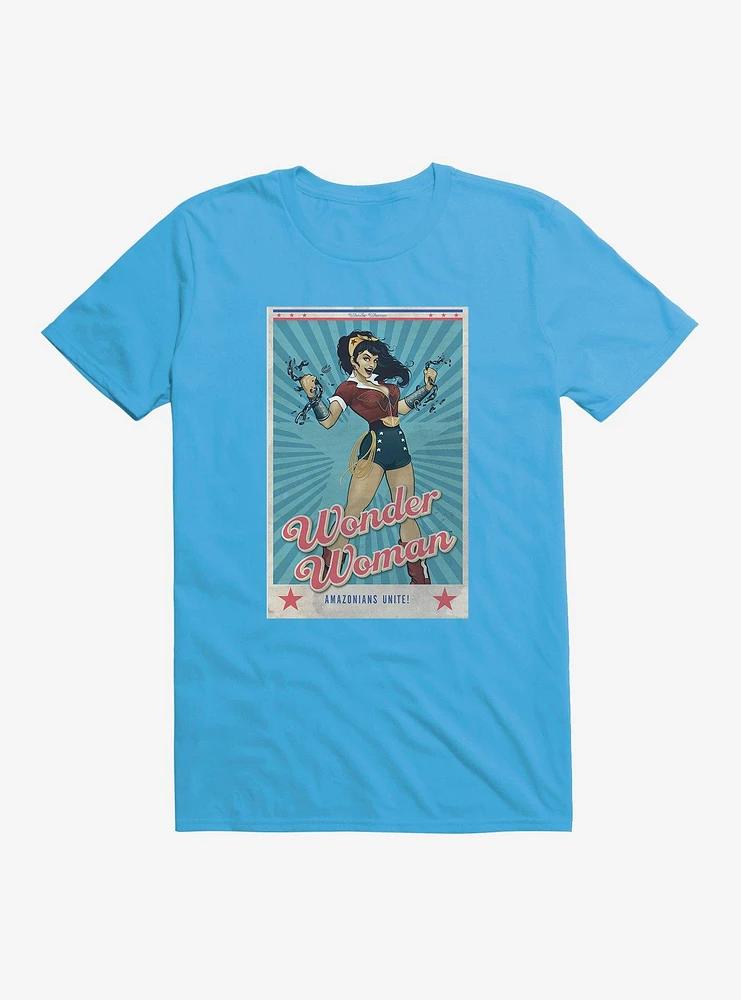 DC Comics Bombshells Wonder Woman Amazonians Unite T-Shirt