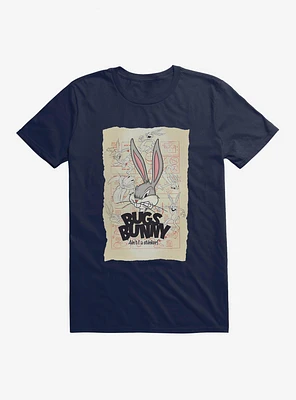 Looney Tunes Faces Of Bugs Bunny T-Shirt