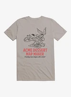 Looney Tunes Wile E. Coyote Acme Dessert Map Maker T-Shirt