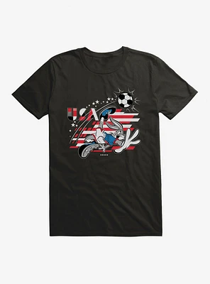 Looney Tunes Bugs Bunny Football America T-Shirt