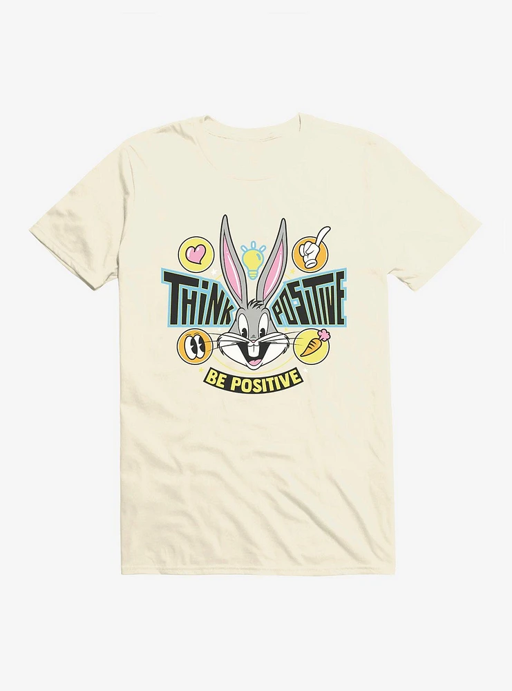 Looney Tunes Bugs Bunny Think Positive T-Shirt