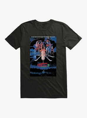 A Nightmare On Elm Street Dream Warriors Poster T-Shirt