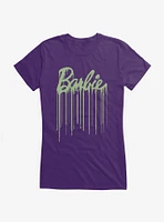 Barbie Haloween Drip Logo Girls T-Shirt