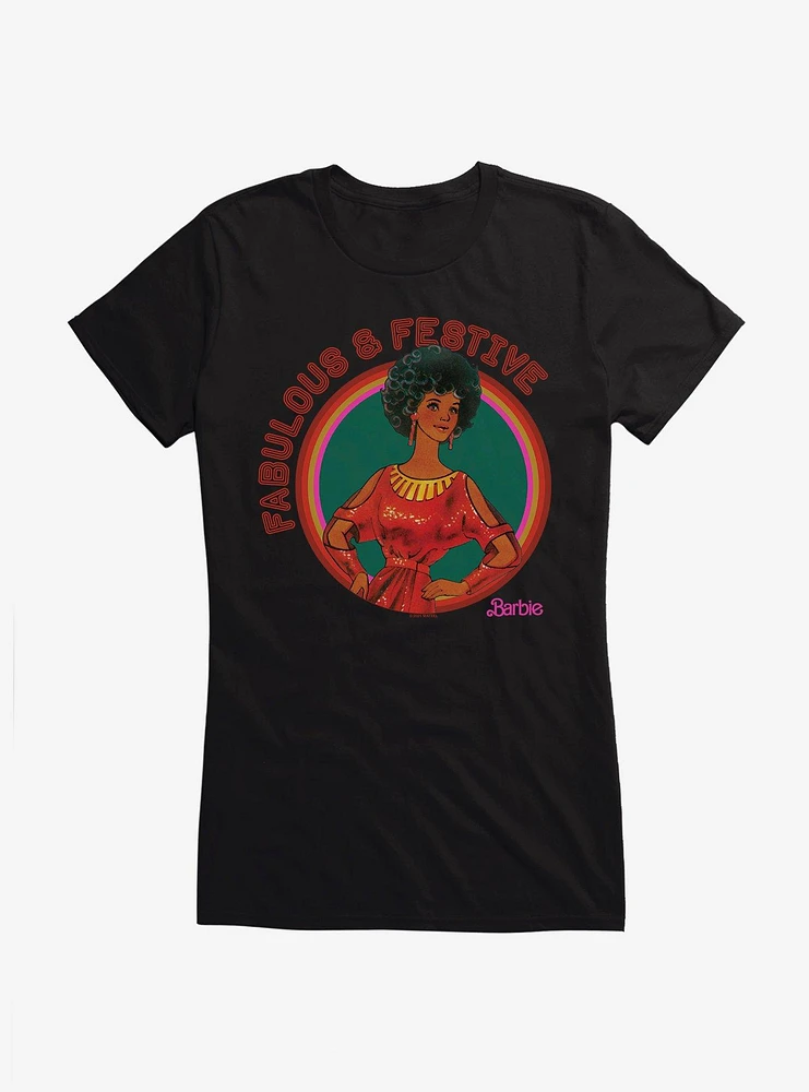 Barbie Holiday Fab And Festive Girls T-Shirt