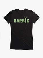 Barbie Haloween Drip Bat Logo Girls T-Shirt