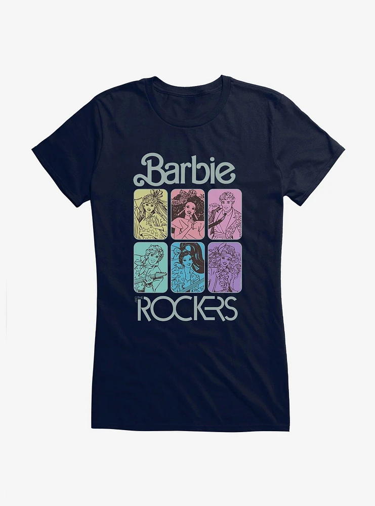 Barbie And The Rockers Group Girls T-Shirt