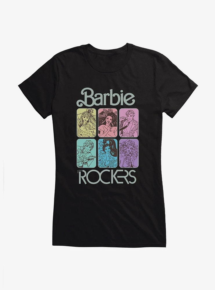 Barbie And The Rockers Group Girls T-Shirt