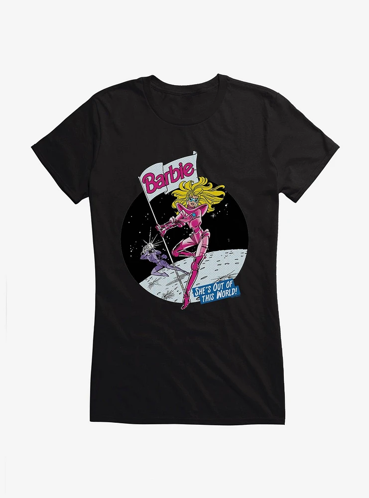 Barbie Moon Out Of This World Girls T-Shirt