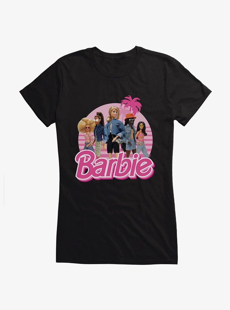 Barbie Palm Trees Girls T-Shirt