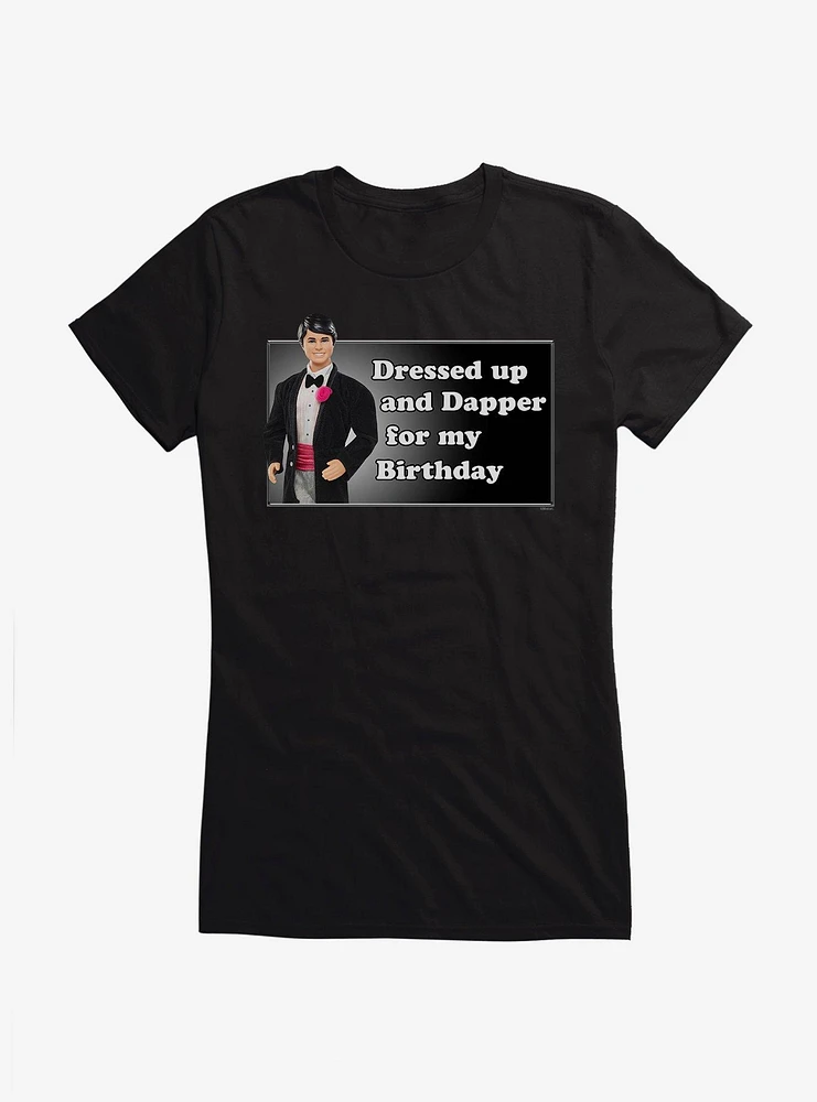 Barbie Dressed Up And Dapper Ken Girls T-Shirt