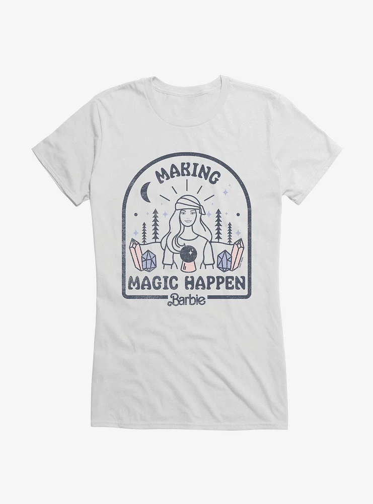 Barbie Haloween Making Magic Happen Girls T-Shirt