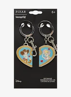 Loungefly Disney Pixar Toy Story Woody & Bo Peep Heart Keychain Set