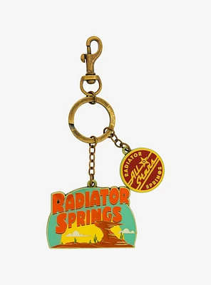 Loungefly Disney Pixar Cars Radiator Springs Multi-Charm Keychain - BoxLunch Exclusive