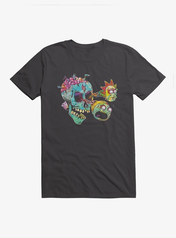 Rick And Morty Skull Eyes T-Shirt