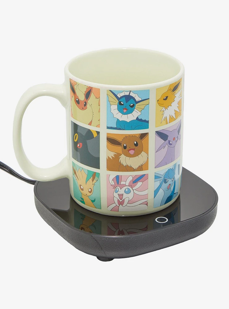 Pokémon Eevee Evolutions Mug with Warmer