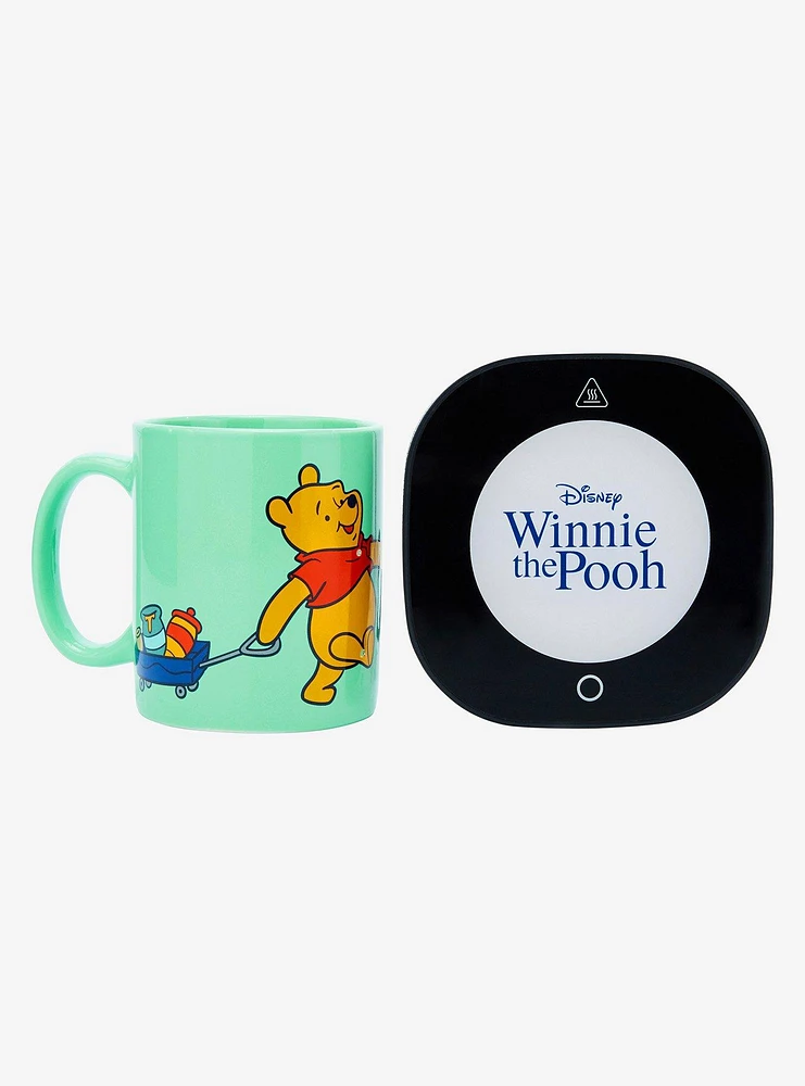 Disney Winnie the Pooh Wagon Pooh Bear Mug with Warmer