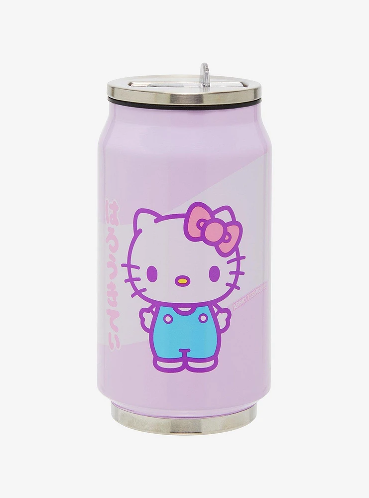 Sanrio Hello Kitty Pink Can Water Bottle