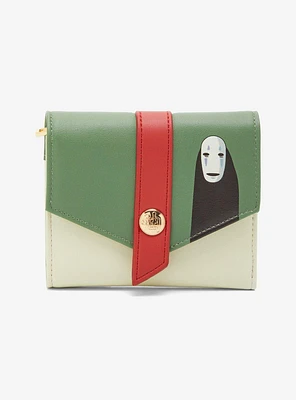 Studio Ghibli Spirited Away No-Face Bathhouse Flap Wallet — BoxLunch Exclusive