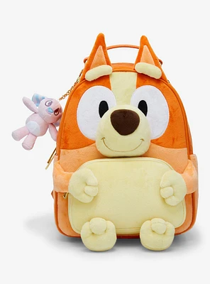 Bluey Bingo Plush Figural Mini Backpack - BoxLunch Exclusive