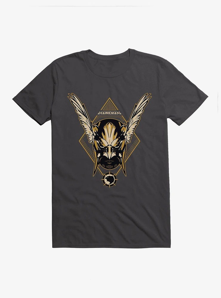 DC Comics Black Adam Hawkman Face T-Shirt