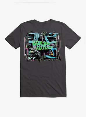 Back To The Future Neon DeLorean Motor T-Shirt