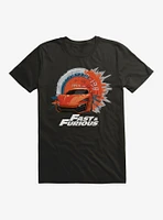 Fast & Furious Orange Car Gauge T-Shirt