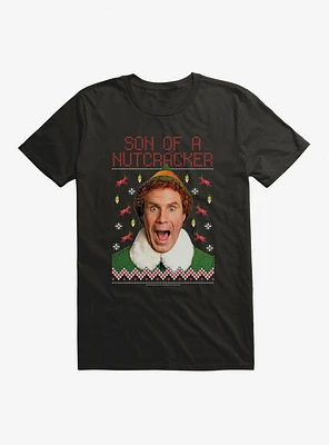 Elf Son Of A Nutcracker Ugly Holiday T-Shirt