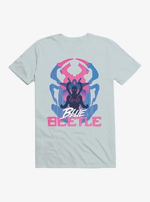 Blue Beetle Palmera City Pink Logo T-Shirt