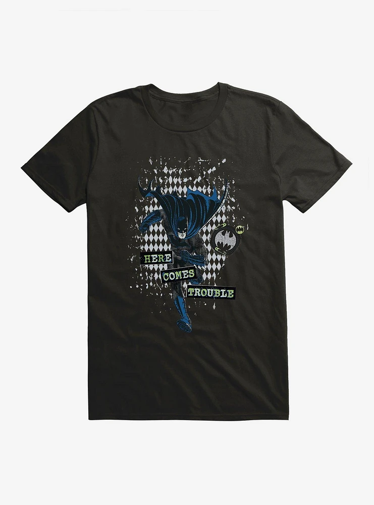 Batman Here Comes Trouble T-Shirt